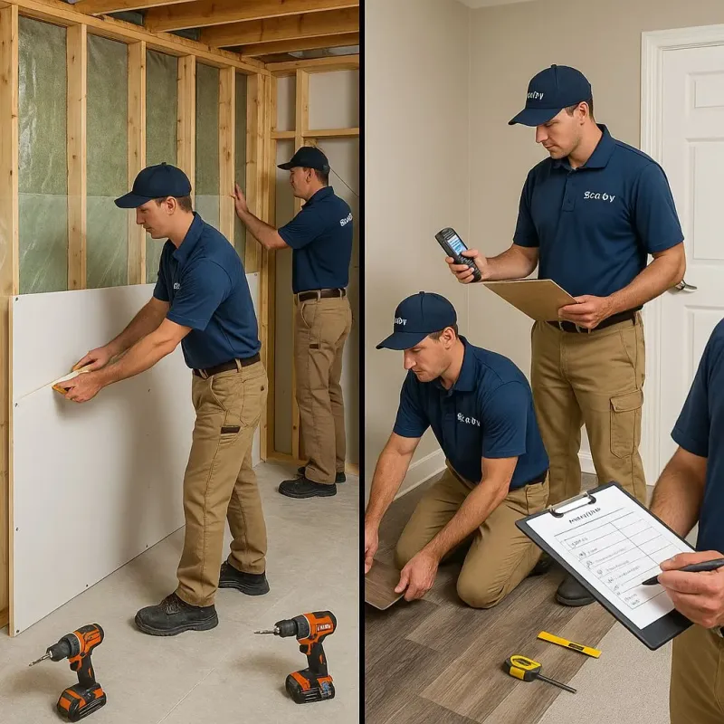 Repairs and Reconstruction process in Peabody, KS
