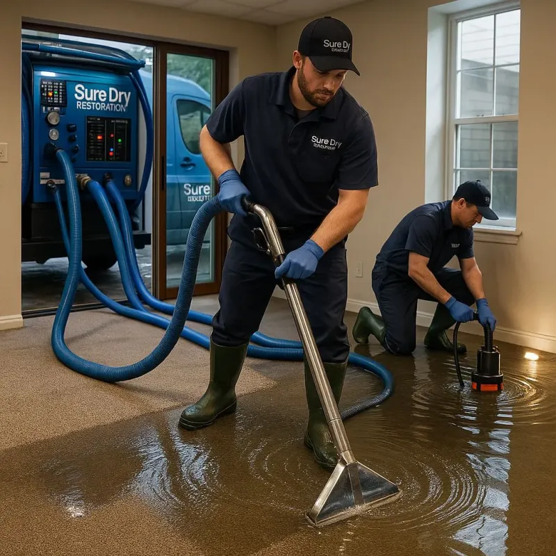 Water Extraction and Removal process in Peabody, KS